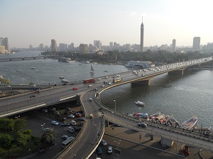 Cairo View from Hotel